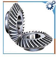 Motion Transmission with Gears Bevel gears: Change in the