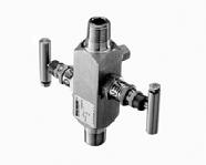Integral Manifold Coplanar Style ROSEMOUNT 306 INLINE MANIFOLD See Ordering Information on page 21.