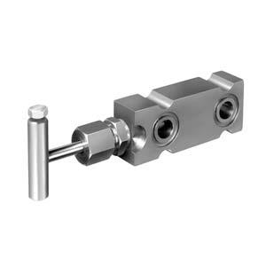 HM20 Series Instru-Mount Manifold The HM20 Series manifold combines shutoff and bleed functions, along with calibration access into one compact, well supported unit that can be mounted on a 2"