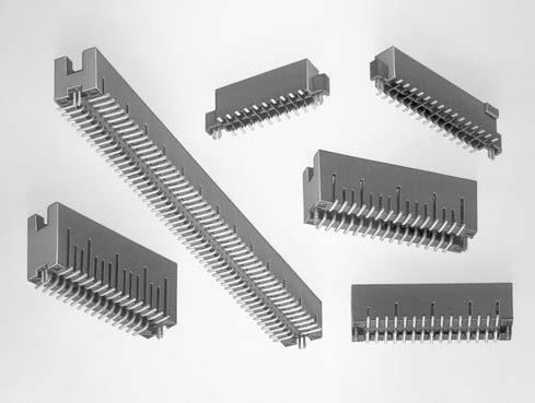 Fine Pitch SMT Stacking Page_Head AMPMODU 50/50 (Continued) Grid Product Facts Surface-mount products for parallel board-to-board applications, as well as right angle board-to-board and