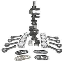 Crankshafts & Connecting Rods Chevy 350 Rotating Kit The Following Stroker Kit Include: SCAT 9000 Series Crankshaft SCAT 5.