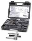 Tools 165Pc Home Tool Kit w/ Bonus Set contains: 1/4" and 3/8" dr. SAE & Metric sockets, extension bar, coupler, adapter, U-joint, pro-3/8" dr. ratchet, 4.