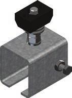 021) PN: 37465 PN: 37466 Track Hanger and Anchor To mount C-Track to Angle Iron Cross Arms