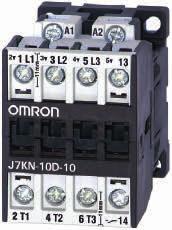 Motor Contactor J7KN Range from 4 to 500 kw (AC 3, 380/415 V) AC and DC operated Integrated auxiliary contacts; integrated aux.