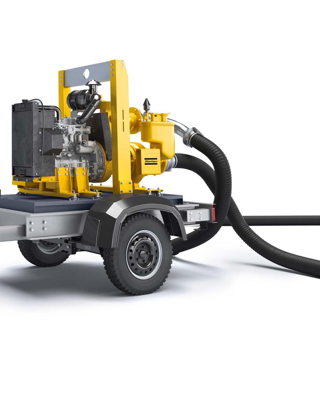 LIFTING BEAM Comes as standard with all configurations. IG EFFICIENCY YDRAULIC END Low fuel consumption. WEN IT COMES TO PUMPS, WE FOCUS ON FIVE KEY CRITERIA: COMPACT Made to go where you need to go.