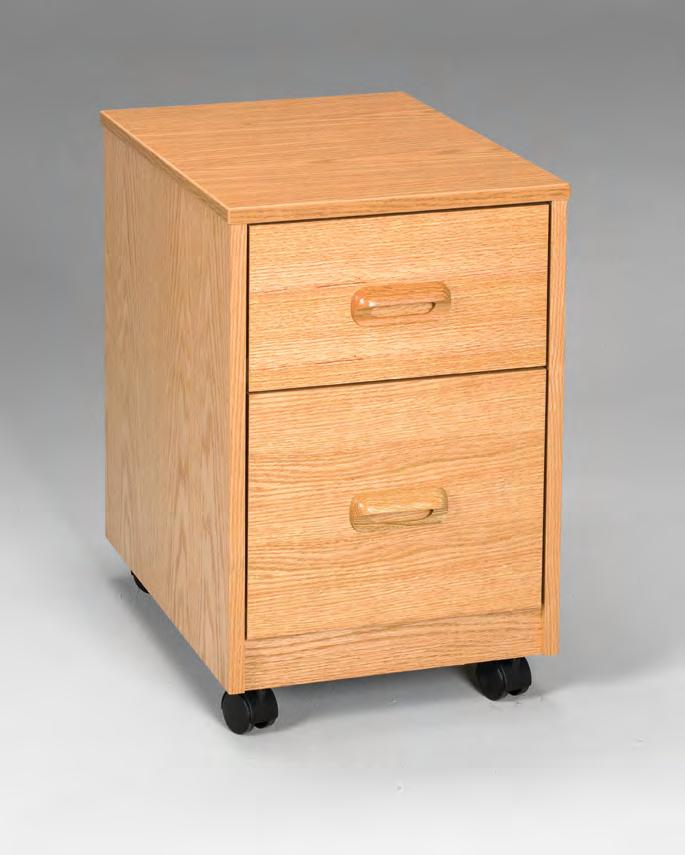 H S T S Nightstand 290410 16 W x 24 x 24 H Mobile Pedestal with