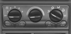 Comfort Controls This section tells you how to make your air system work for you. With this system, you can control the heating, cooling and ventilation in your vehicle.