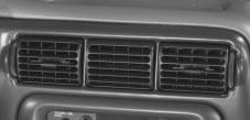 Ventilation System Your vehicle s flow-through ventilation system supplies outside air into the vehicle when it is moving. Outside air will also enter the vehicle when the fan is running.