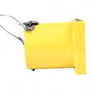 Newly designed dust cover can be secured to the receptacle housing.