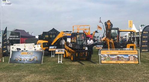 opportunities. We shared a stand with one of our customers, Chase Plant and displayed a Beaver Powerpack alongside an 8008 Micro Excavator which proved to be a great attraction.