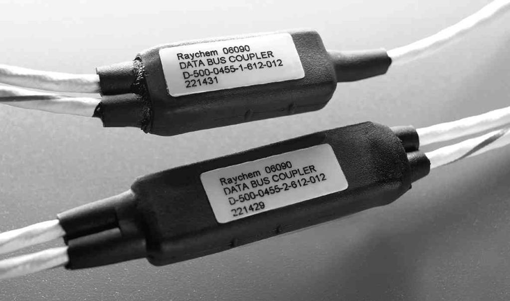 Data Bus (MIL-STD-1553B) Components In-Line Microcouplers: One- and Two-Stub Product Facts Environmental sealing No connectors Very small size Light weight (1 stub: 10 g max.; 2 stubs: 15 g max.
