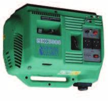 9kVA 71 This silenced electric start diesel/petrol powered generator is very light and compact in its class.