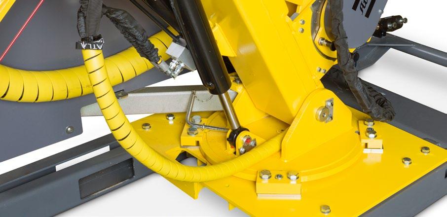 modular design means that rigs can be configered with various interchangeable feed lengths and rotation units.