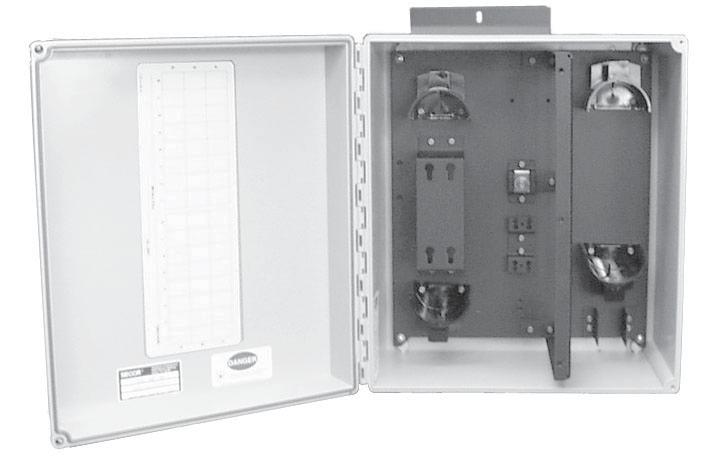 SRP-003-545 Issue 4 July 2004 Page 3 5. Components 5.1 Components are illustrated in Figure 2. The base plate is the dark metal part inside the enclosure to which the components are attached.