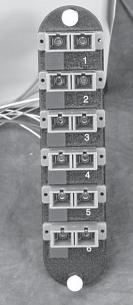 4 Install connectors into the appropriate panels (Figure 14).