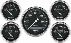 2-1/16 Gauges To use a fuel level gauge with your original sender, measure the resistance at empty and full and select the matching gauge.