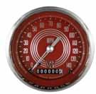 Rod Series with a gleaming easy to read white dial face. Part numbers listed below have flat glass. For curved glass change the suffix from SLF to SLC.