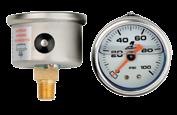 DAKSGI-5 Universal Speedometer Signal Interface AEROMOTIVE FUEL PRESSURE GAUGE Fuel Pressure Gauge 1.5 Diameter 0-15 PSI Or 0-100 PSI Liquid Filled Includes integral pressure relief valve.
