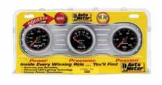 3 Elite Series Pit Road Speed Tach AU6606 3-3/4 PRS TACH AU6847 5 PRS TACH NOTE: These gauges require AU9119 for pit lane speed and shift light functionality.