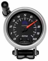 GM Performance Parts-logo gauges are liquid-filled and designed for the rigors of high performance street use or racing.