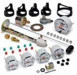 Bowtie Logo Gauges Five-Piece Kit Box with Mechanical Speedometer GM1300-00408 Includes electric speedometer, oil pressure, voltmeter, water temperature, fuel level gauges and all required sensors