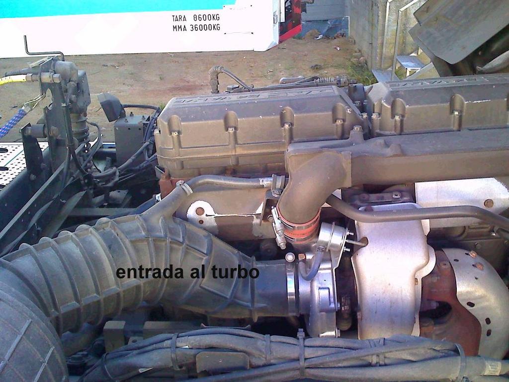 This Picture shows the exact place to enter the HHO at the Turbo air input This is a Diesel DAF DE 9000 CC, 6: CALCULATIONS GAS /DIESEL Where can I use it?