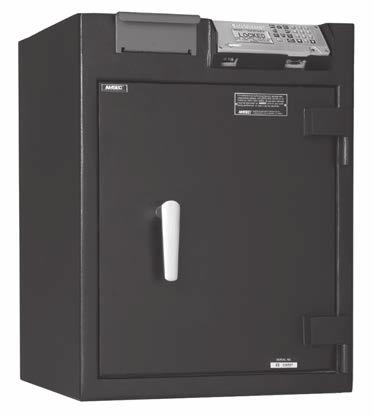 Safe Features: Solid steel 1/2" thick door equipped with 10 solid steel Anti-Spread Pins Formed high tensile steel body and jamb construction to maximize protection against pry attack.