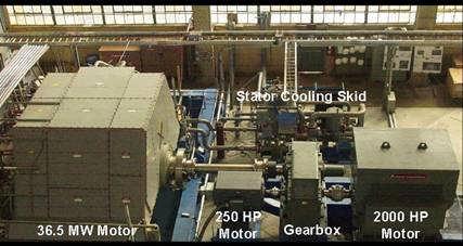 additional testing High Temperature Superconducting Motor (HTS) Full Power Testing