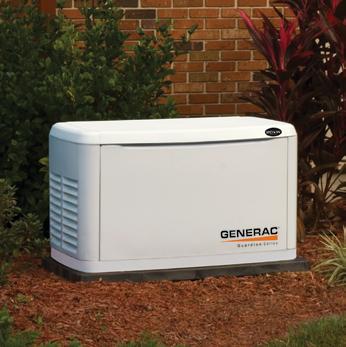 conduits Natural Gas or LP Gas Operation 3 Year Limited Warranty UL 2200 Listed FEATURES GENERAC GUARDIAN SERIES STANDBY GENERATORS - PREPACKAGED 7 kw Air-Cooled Gas Engine Generator Sets Standby