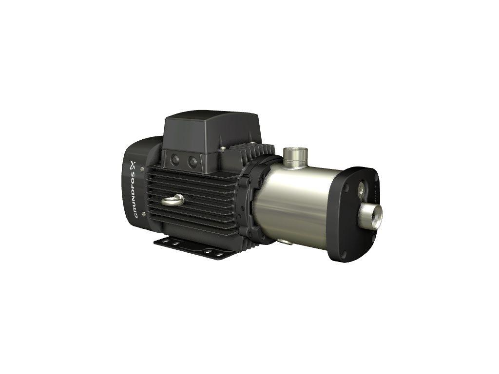 Position Qty. Description 1 CM5-4 S-R-I-E-AQQE Product No.: 98482185 Compact, reliable, horizontal, multistage, end-suction centrifugal pump with axial suction port and radial discharge port.