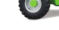 Merlo 2-seed hydrostatic transmission 156H version with CVTronic transmission as