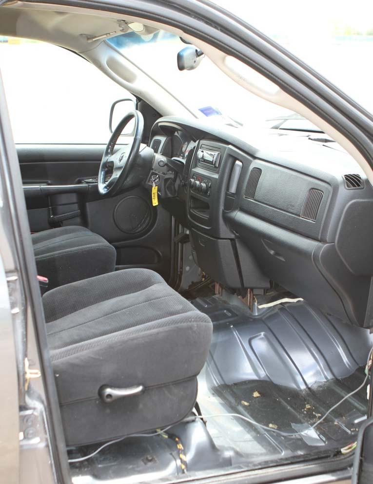 Interior of Vehicle