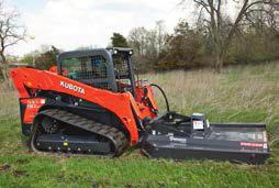 Rotary Cutter - "Land Shark" Rotary Cutters are used for clearing grass and wild growth from highway medians and utility easements as well as land clearing for