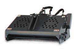 Power Rake Ideal for clearing and preparing soil in general construction, trench backfill restoration, golf course construction and athletic field maintenance and