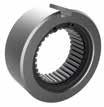 trapped roller freewheel REUS A roller-type freewheel which is non-bearing supported REUS range designed with the same outside dimensions as standard 62 series bearings All types stocked pre bored