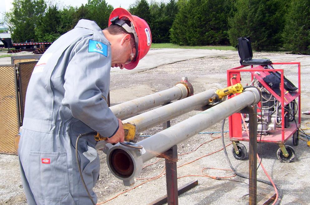 Kemper can provide programs for periodic managed inspection and refurbishment of all flow and manifold iron.