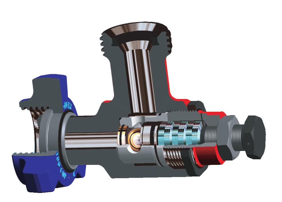 These spring-loaded dart checks assure flow back protection up to 15,000-psi. Kemper s unique, modular design allows the valve to be assembled for standard or reverse flow.