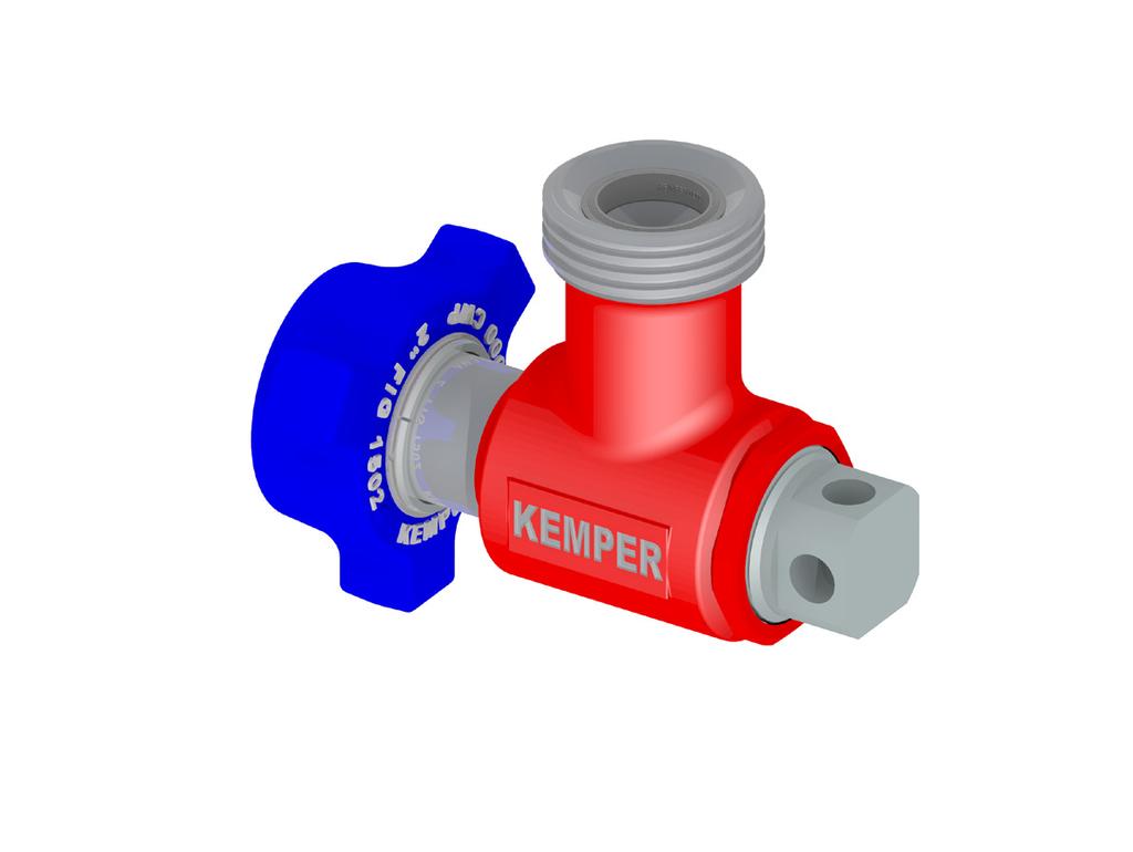 Kemper Pressure Rupture Disc Valves provide safe, over-pressure protection for treating lines, reciprocating pumps, pressure vessels and other equipment operating under high pressure.