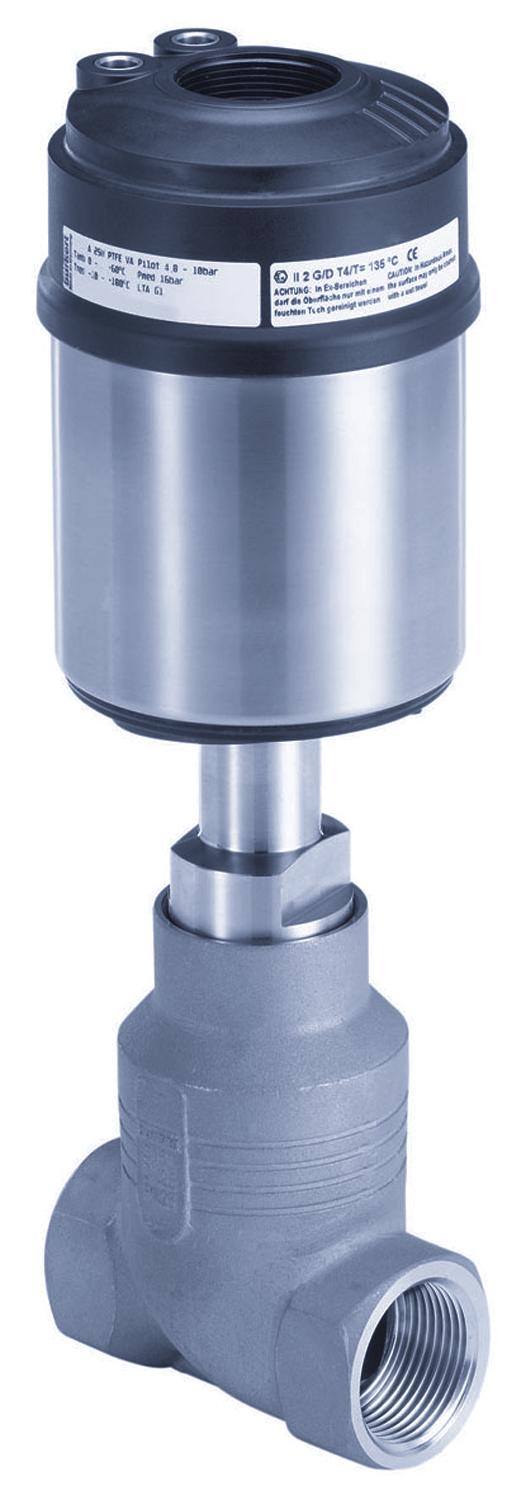 2/2-way globe control valve 2/2-Wege-Geradsitzregelventil Vanne de réglage à
