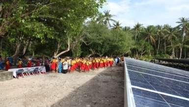 Project Example: 925 kwp hybrid system on Island Nation of Tokelau running
