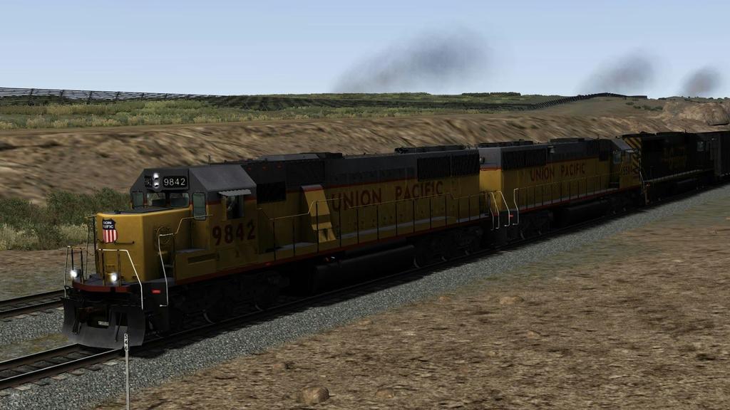 SD50 locomotives