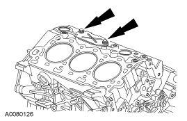 1. If removed, install the crankshaft key into the keyway on the crankshaft. Fig.