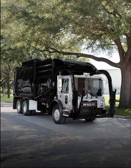 Transfer Strong Mack axles and mride suspensions give drivers the