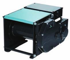 Electric Winches Winches Tirlift Pulling & Lifting Models Standard Features :: Capacity 125 990 kg :: 1 or 2 speeds :: Motor and electrics IP55 :: Power supply 380 400 V/3 ph/50 Hz :: Low voltage