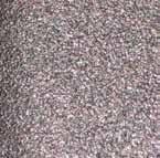 cleaning and refining of the material surface with mineral particles Metallization: Application of a