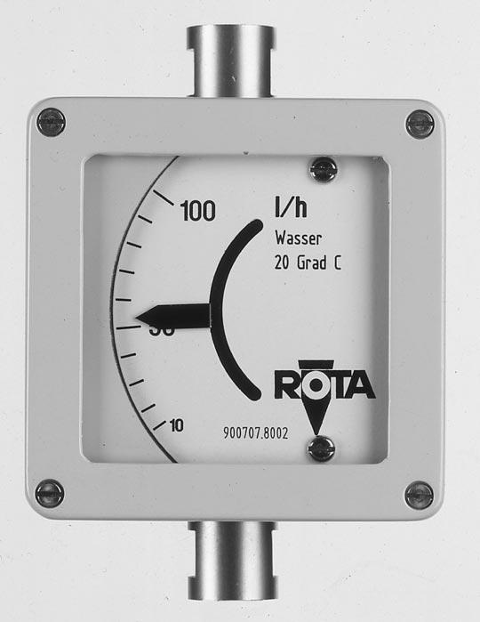 General Specifications Model RAKC Short-tube Rotameter A conical float is guided into a cylindrical metal tube provided with an orifice plate.