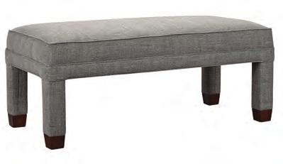OTTOMANS 101 3300-14 bench Available in Leather 3303QN-14 queen bench