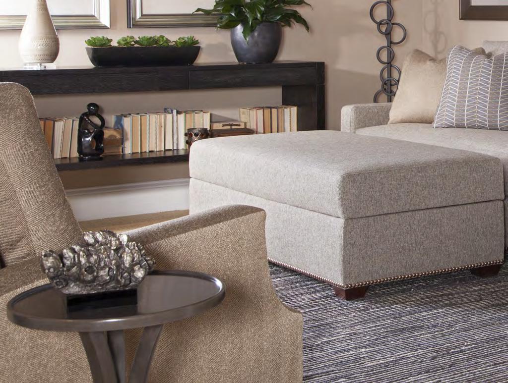 Variations creates an endless variety of transitional seating.