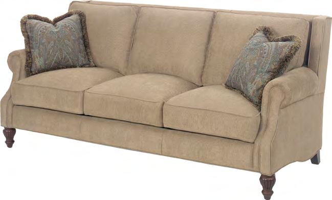 23 21 65 1186-86 sofa w/panel arm 117 40 55 27 23 21 65 1177-86 sofa and matching chair Available