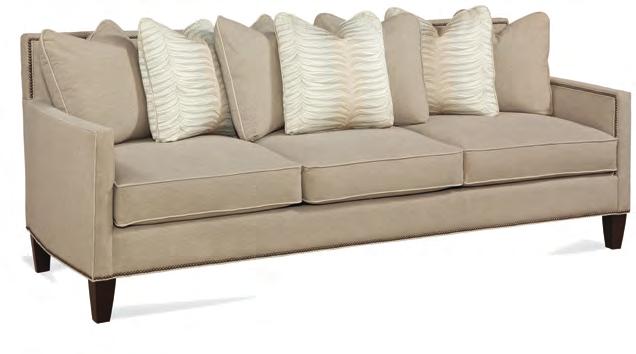 SOFAS 57 1274-92 sofa skirted Available with or without skirt Available with Nail Trim large nail spaced around base 1274-92 sofa skirted shown 1274-86